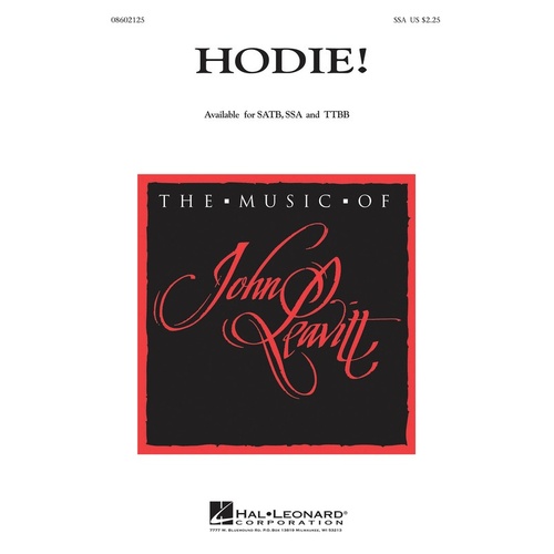 Hodie SSA (Octavo)