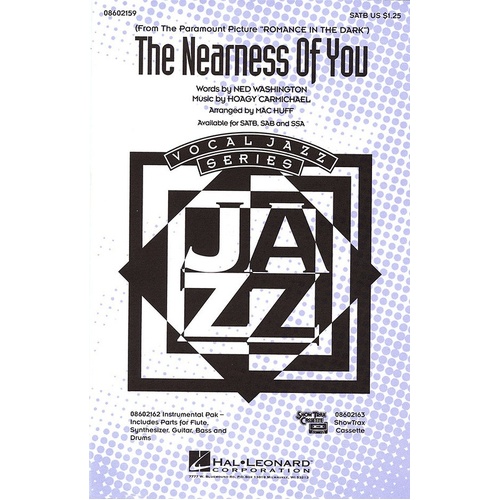 Nearness Of You SATB (Octavo)