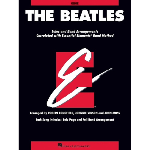 Beatles Essential Elements Oboe Essential Elements (Softcover Book)