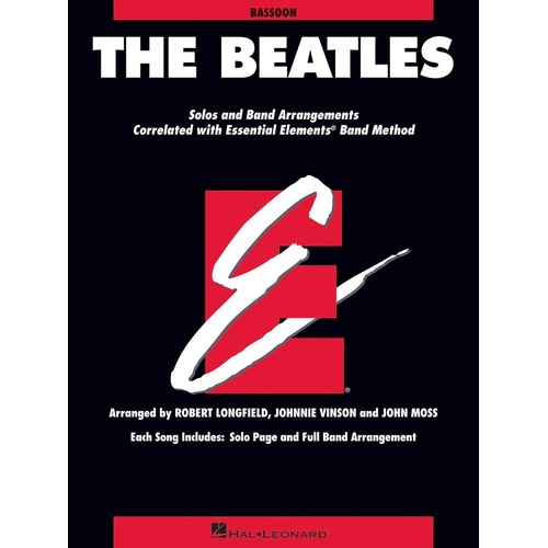 Beatles Essential Elements Bassoon Essential Elements (Softcover Book)