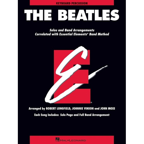 Beatles Essential Elements Keyboard Percussion Essential Elements (Softcover Boo