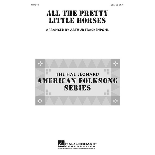 All The Pretty Little Horses SSA (Pod) (Octavo)