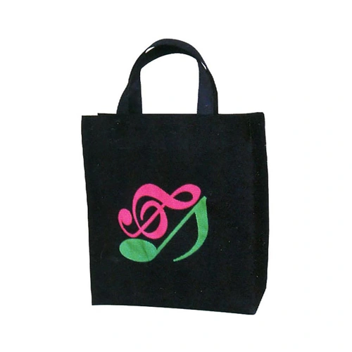 Music Carry Bag - Tall Black Clef & Quaver