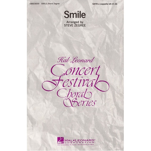 Smile Unacc SATB (Octavo)