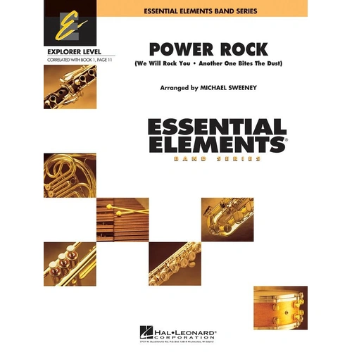 Power Rock EE EXPL CB0.5 SC/PTS - Band Arrangement for Beginners