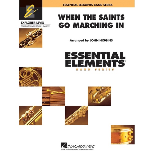 When The Saints Go Marching In (Pod) Essential Elements Expl Concert Band0.5 (Music Score/Parts)