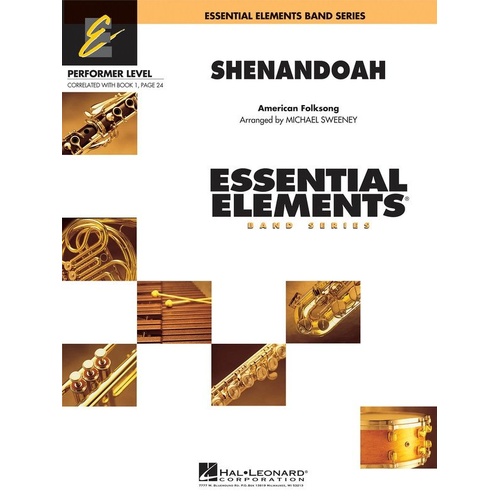Shenandoah EE1.5 - Essential Elements Band Arrangement by Hal Leonard