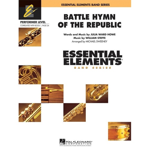 Battle Hymn of the Republic EE PRF CB1 SC/PTS for Band by Hal Leonard