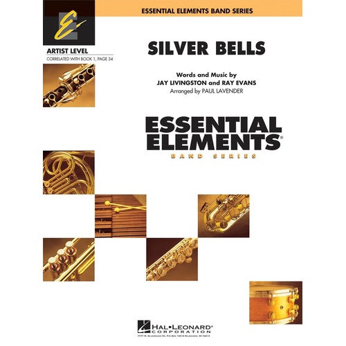 Silver Bells Concert Band 1-1.5 (Music Score/Parts)