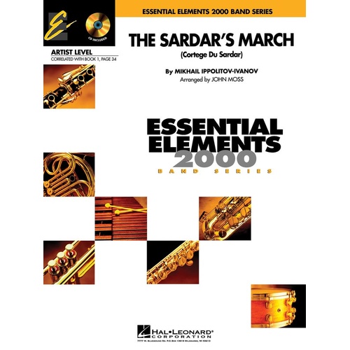 Sadars March Essential Elements Artist Concert Band 1.5 Score/Parts (Pod) (Music Score/Parts)