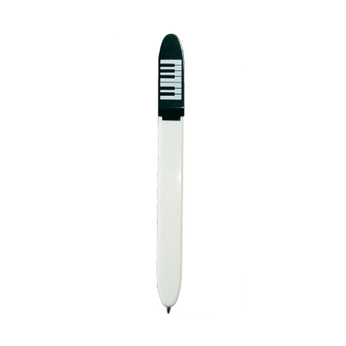 Retractable Ball Pen - Piano White