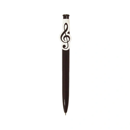 Ball Pen - Black & White Clef Sign