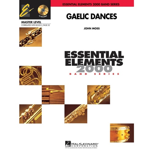 Gaelic Dances Concert Band 2 Book/CD Eemst2 (Music Score/Parts)