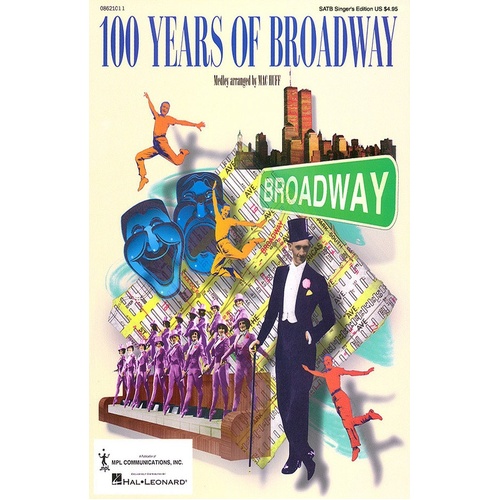 100 Years Of Broadway SATB Score (Pod) (Softcover Book)