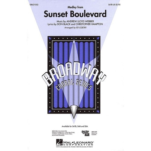 Sunset Boulevard Medley SATB