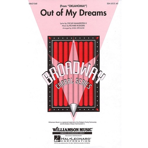 Out Of My Dreams SSA (Octavo)