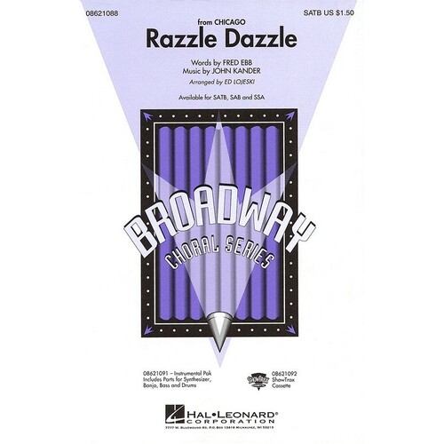 Razzle Dazzle (From Chicago) SATB (Octavo)