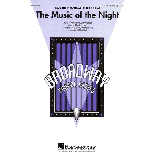 Music Of The Night SATB A Capp (Octavo)