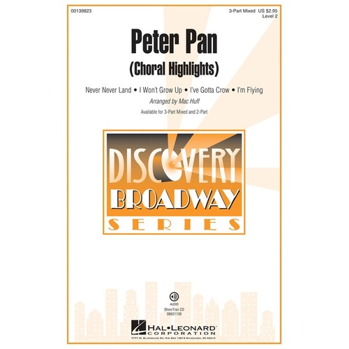 Peter Pan ShowTrax CD (CD Only)