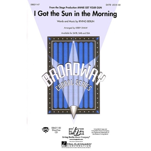 I Got The Sun In The Morning SSA (Octavo)