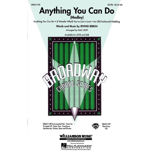 Anything You Can Do SAB Medley (Octavo)