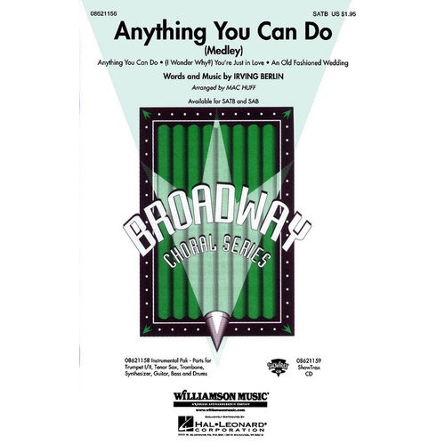 Anything You Can Do ShowTrax CD Medley (CD Only)