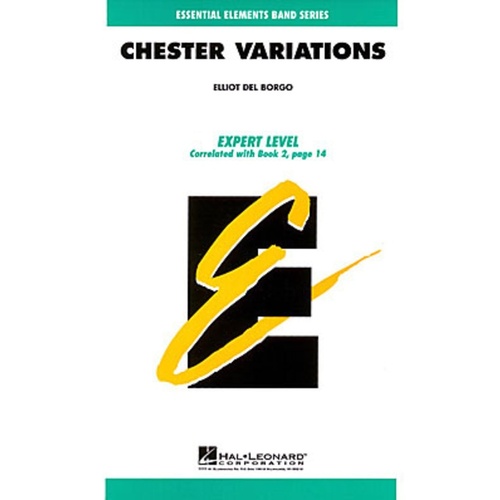 Chester Variations Eexpr2 Concert Band 2 (Music Score/Parts)