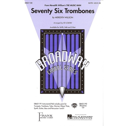 Seventy Six Trombones SATB (Octavo)