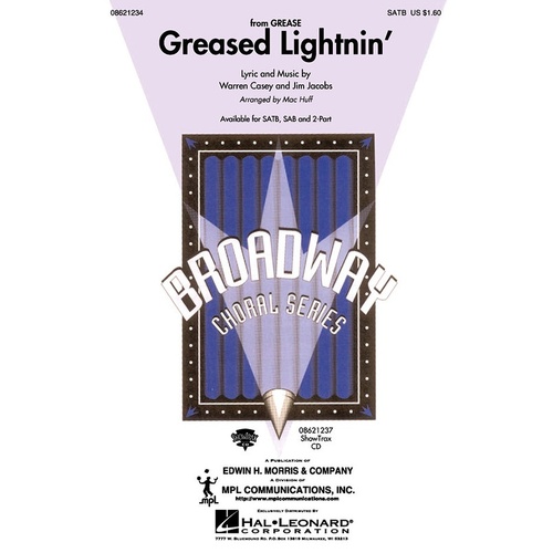 Greased Lightnin SATB (Octavo)