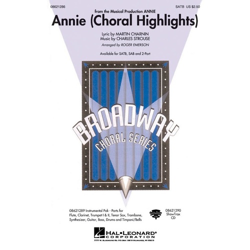 Annie (Choral Highlights) SAB (Octavo)