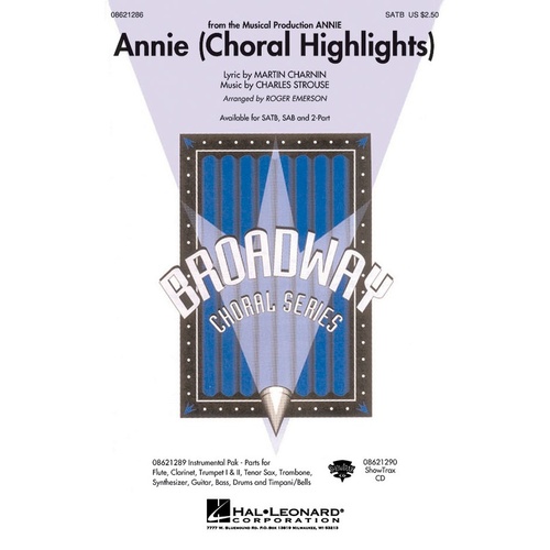 Annie (Choral Highlights) ShowTrax CD (CD Only)