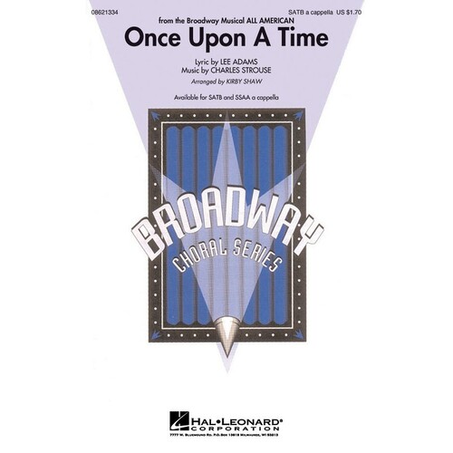 Once Upon A Time SATB A Cappella (Octavo)
