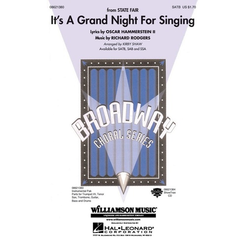 Grand Night ShowTrax CD (CD Only)