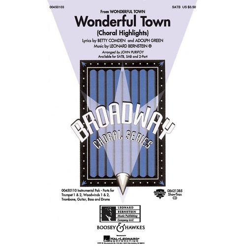 Wonderful Town ShowTrax CD (CD Only)