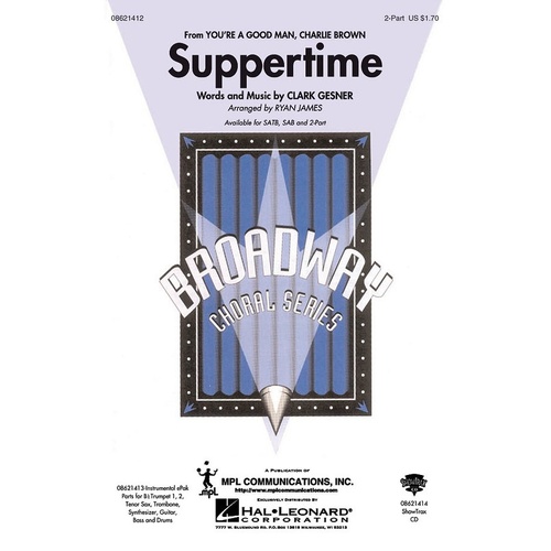 Suppertime 2Pt (Octavo)