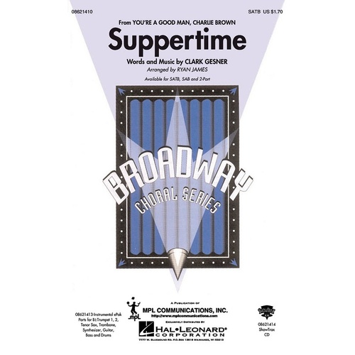 Suppertime ShowTrax CD (CD Only)