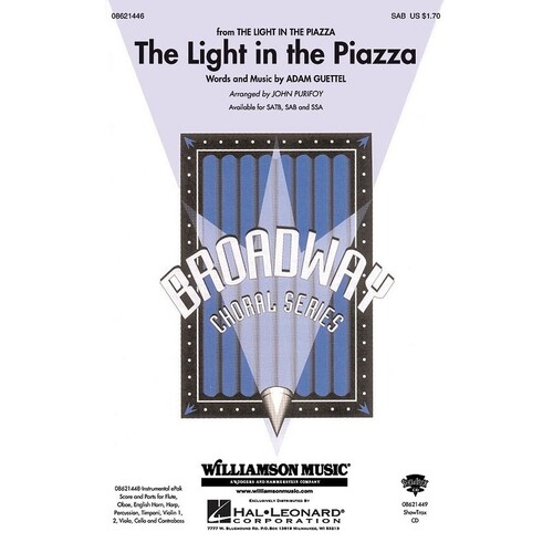 Light In The Piazza SAB (Octavo)