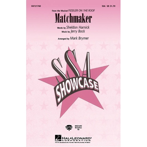 Matchmaker ShowTrax CD (CD Only)
