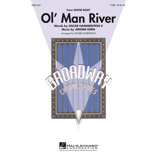 Ol Man River TTBB (Octavo)