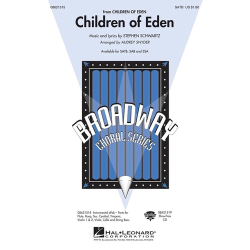 Children Of Eden SATB (Octavo)