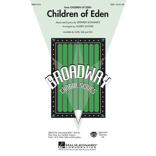 Children Of Eden SAB (Octavo)