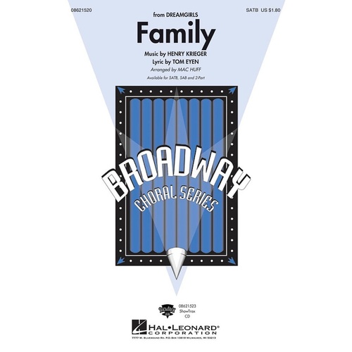 Family From Dreamgirls SATB (Octavo)