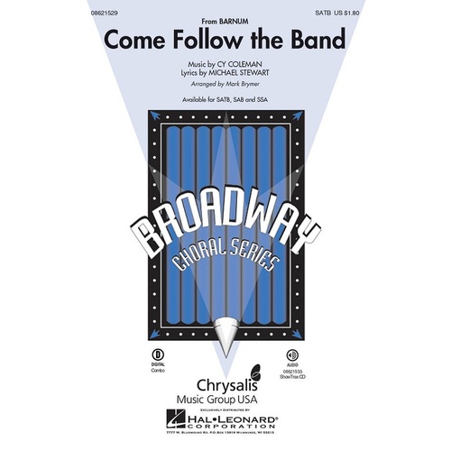 Come Follow The Band SAB (Octavo)