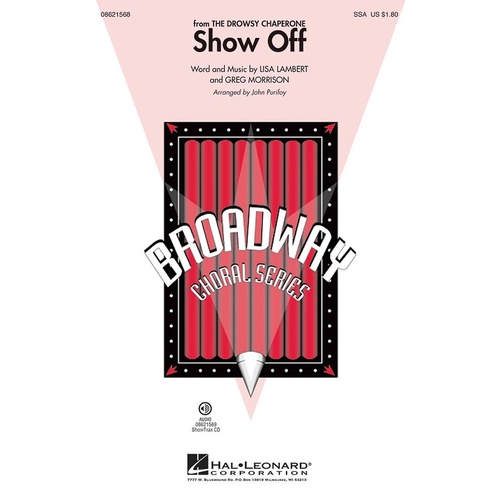 Show Off From The Drowsy Chaperone ShowTrax CD (CD Only)