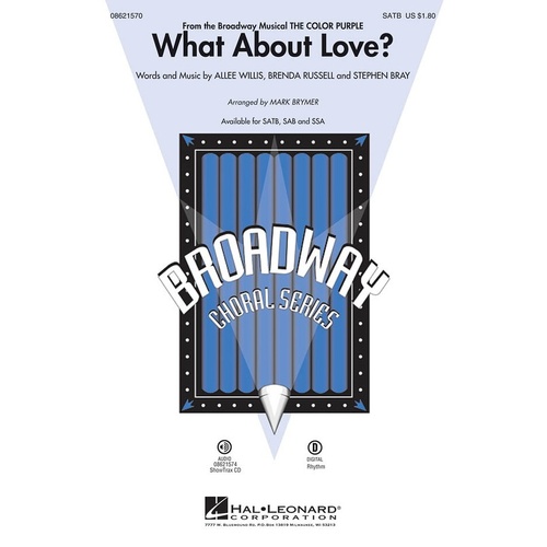What About Love From The Color Purple SATB (Octavo)