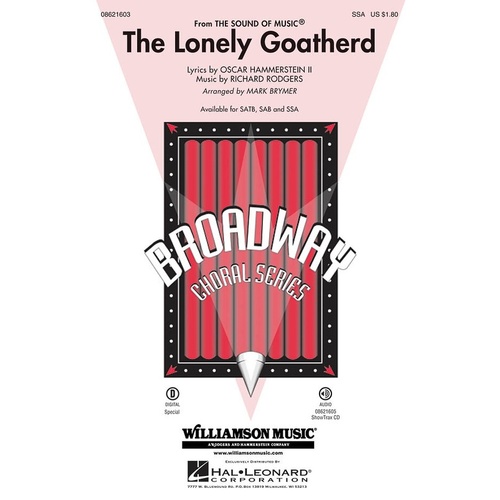 Lonely Goatherd SSA From Sound Of Music (Octavo)
