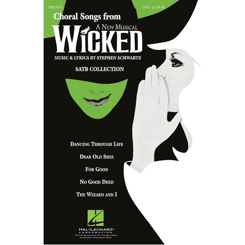Choral Songs From Wicked ShowTrax CD (CD Only)
