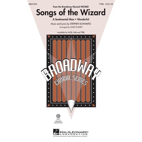 Songs Of The Wizard From Wicked TTBB (Octavo)