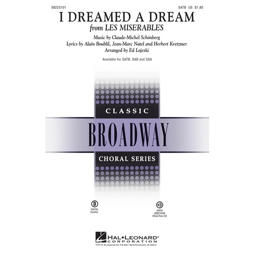 I Dreamed A Dream ShowTrax CD (CD Only)
