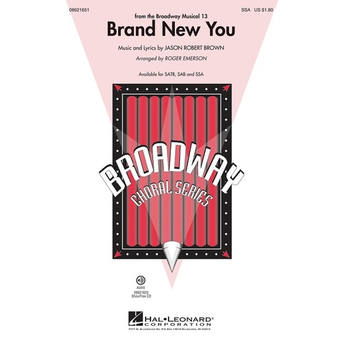 Brand New You SSA From 13 (Octavo)